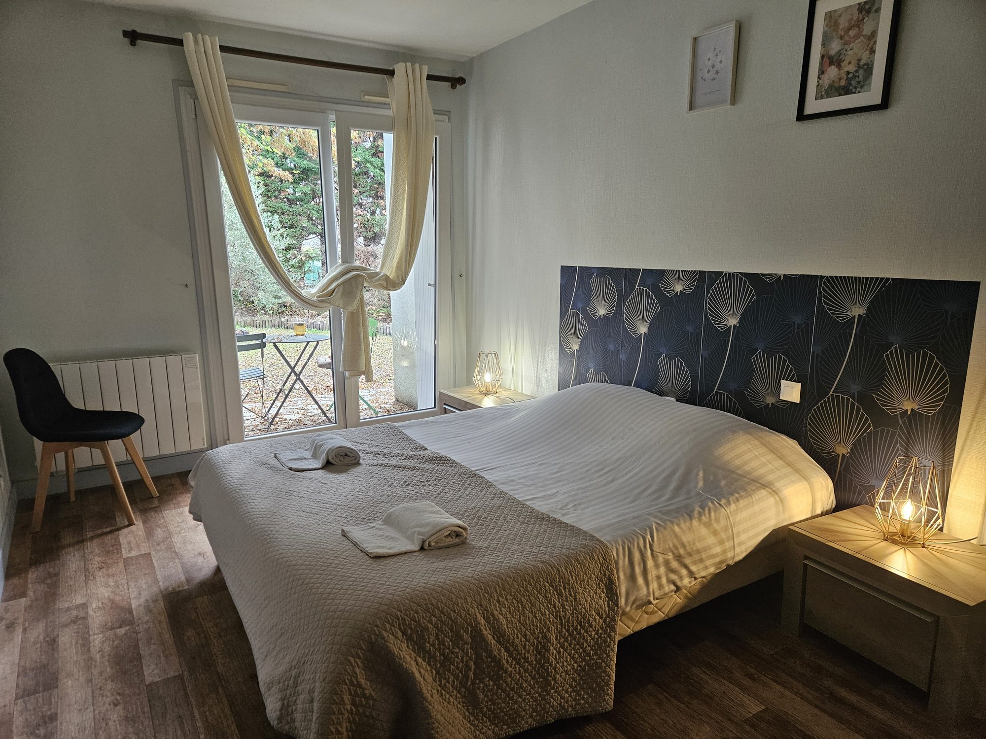 Chambre de l'appartement de 40 m²