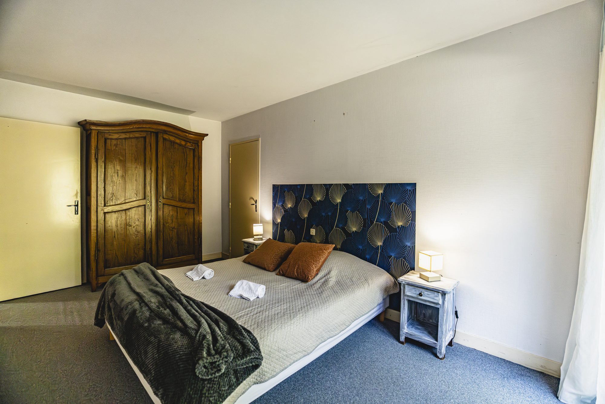 Chambre de l'appartement de 50 m²