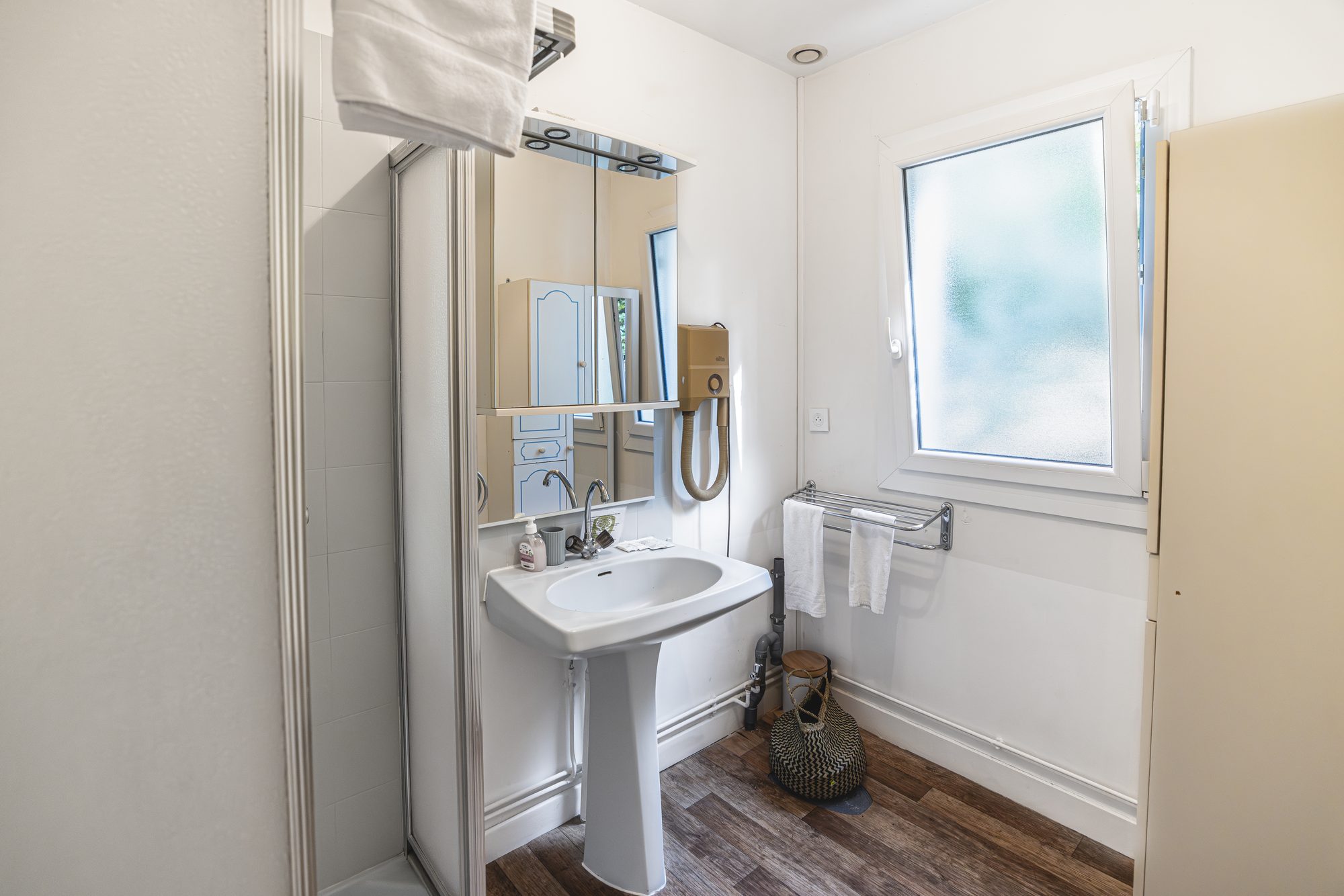 Salle de bain de l'appartement de 50 m²