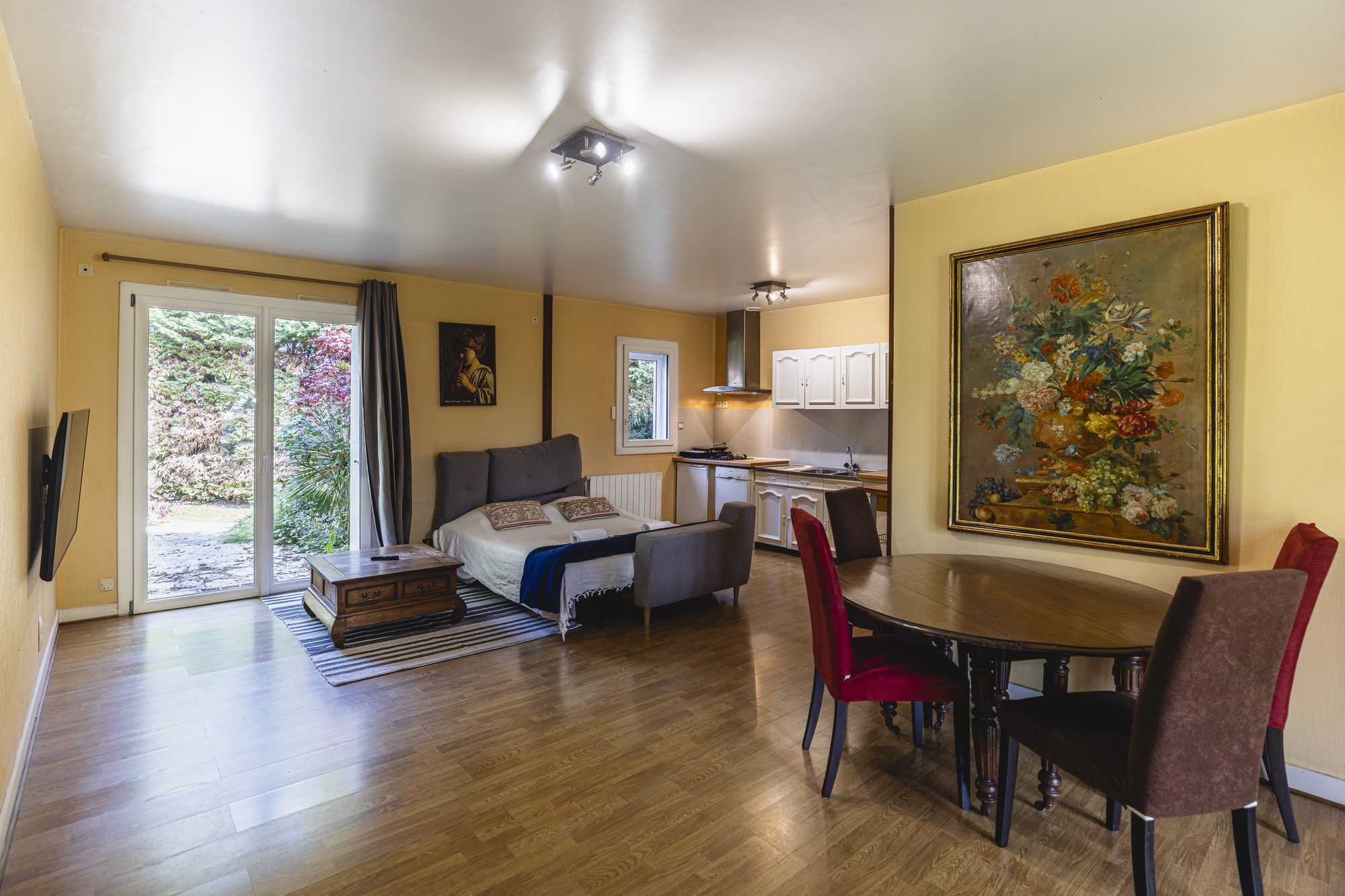 Séjour de l'appartement de 50 m²