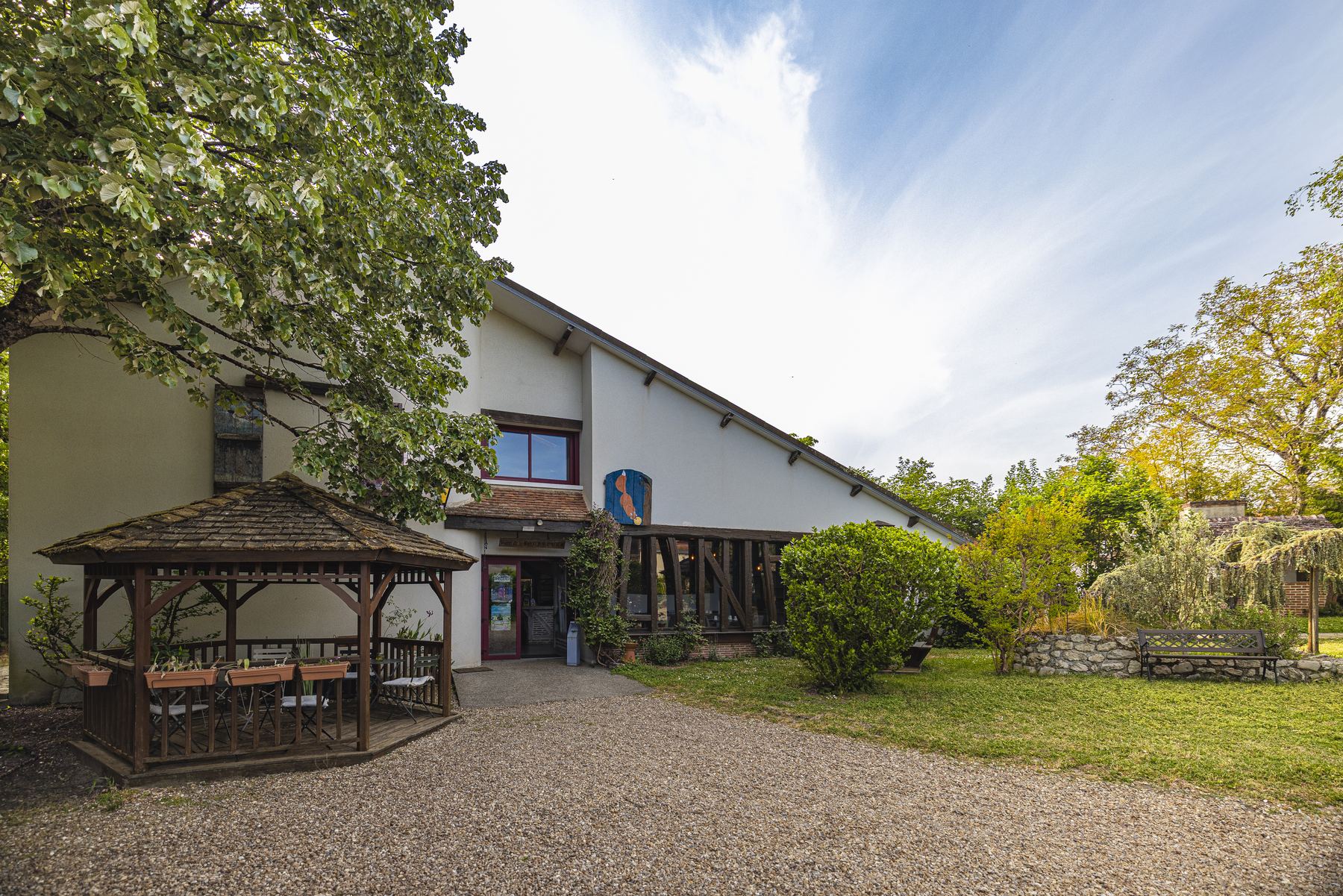 L'Hôtel de la Bonn'Heure et son jardin à Bracieux