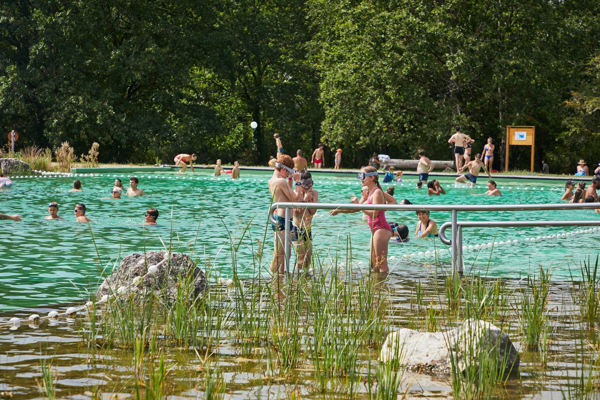 La baignade naturelle du Grand Chambord